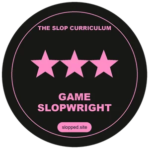 The slop that plays badge